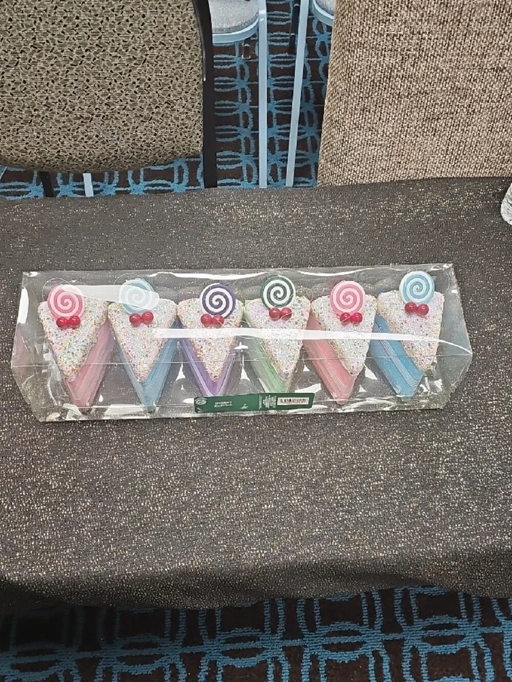 6piece Velvet Cake Slice Set